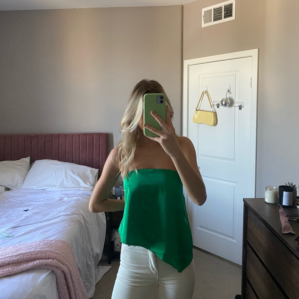 SUPERDOWN GREEN TOP SIZE S